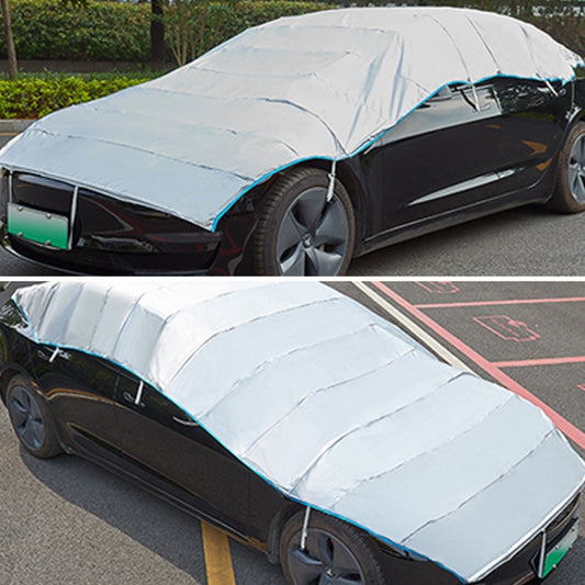 Automatic Retractable SUV Universal Sunshade Snow-proof Dust-proof Cover, Size:L - PE Material by PMC Jewellery | Online Shopping South Africa | PMC Jewellery | Buy Now Pay Later Mobicred