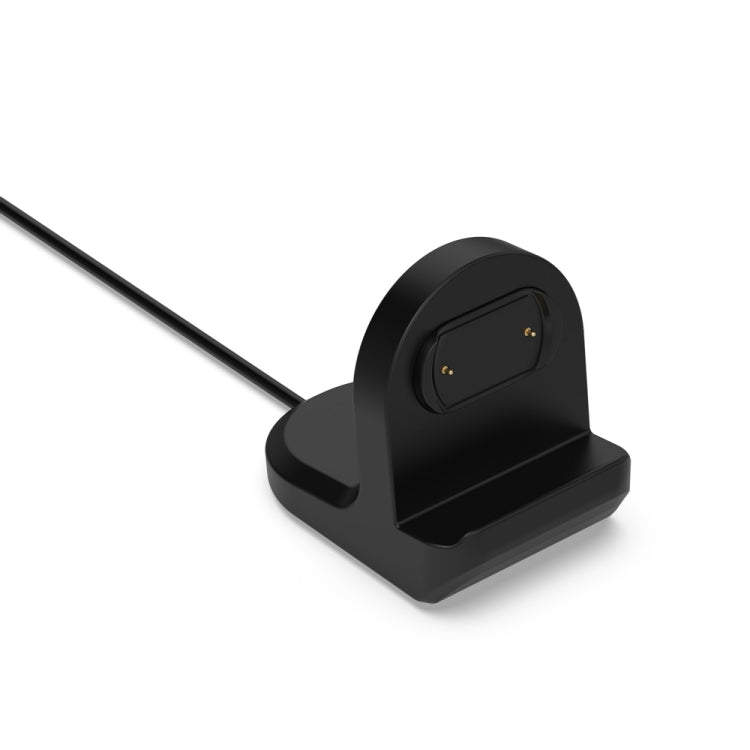 For Amazfit Bip 5 A2215 Smart Watch Silicone Charging Bracket(Black) - Charger by PMC Jewellery | Online Shopping South Africa | PMC Jewellery | Buy Now Pay Later Mobicred