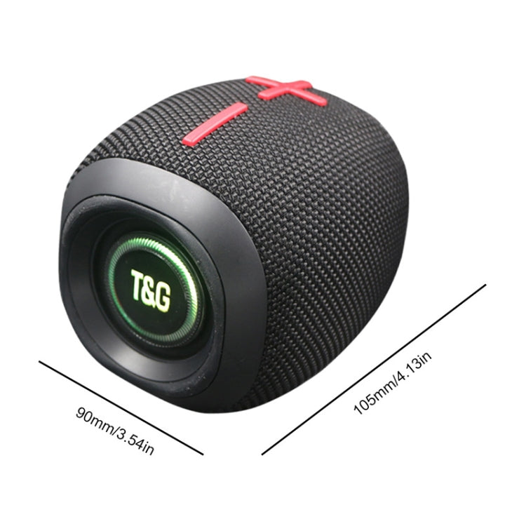 T&G TG-389 Portable Outdoor IPX5 Waterproof Wireless Bluetooth Speaker(Army Green) - Waterproof Speaker by T&G | Online Shopping South Africa | PMC Jewellery | Buy Now Pay Later Mobicred