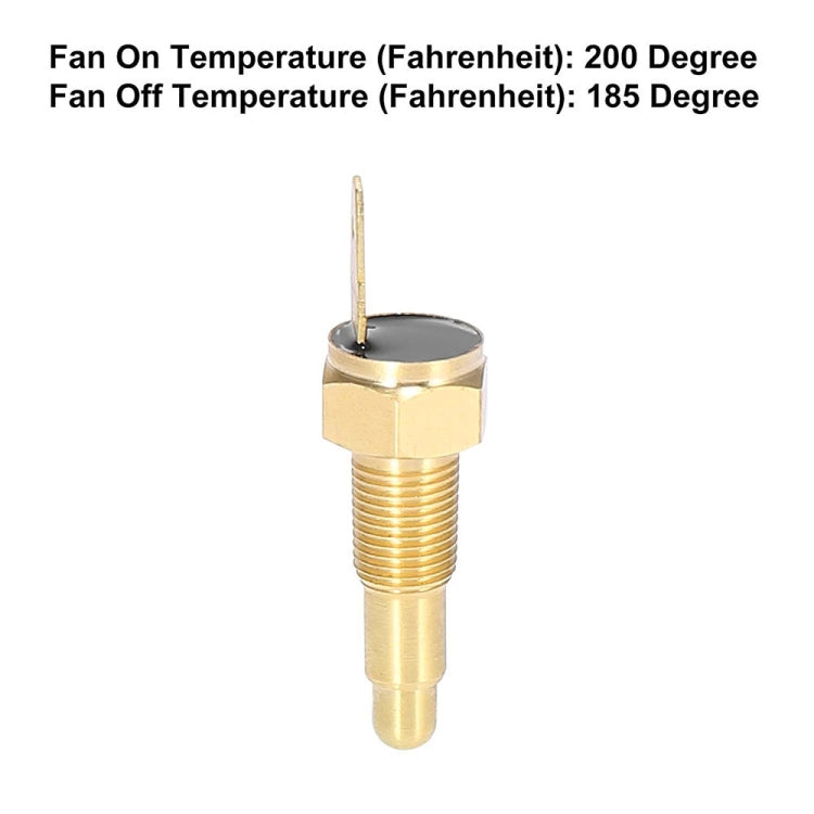 185-200 Degree Car Fan Thermostat Temperature Switch Electric Engine Cooling Fan Thermostat Switch - Engine Fittings by PMC Jewellery | Online Shopping South Africa | PMC Jewellery