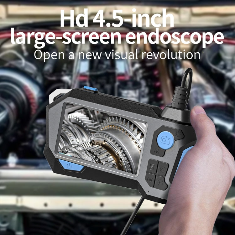 P120 Rotatable 8mm Dual Lenses Industrial Endoscope with Screen, 16mm Tail Pipe Diameter, Spec:2m Tube -  by PMC Jewellery | Online Shopping South Africa | PMC Jewellery | Buy Now Pay Later Mobicred