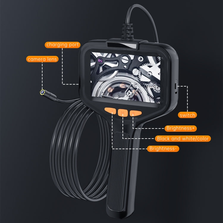 P200 5.5mm Front Lenses Integrated Industrial Pipeline Endoscope with 4.3 inch Screen, Spec:20m Tube -  by PMC Jewellery | Online Shopping South Africa | PMC Jewellery | Buy Now Pay Later Mobicred