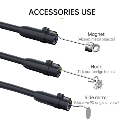 P200 8mm Front Lenses Detachable Industrial Pipeline Endoscope with 4.3 inch Screen, Spec:3m Soft Tube -  by PMC Jewellery | Online Shopping South Africa | PMC Jewellery | Buy Now Pay Later Mobicred