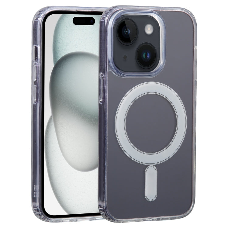 For iPhone 15 Plus GEBEI MagSafe Magnetic Transparent Phone Case(Transparent) - iPhone 15 Plus Cases by GEBEI | Online Shopping South Africa | PMC Jewellery