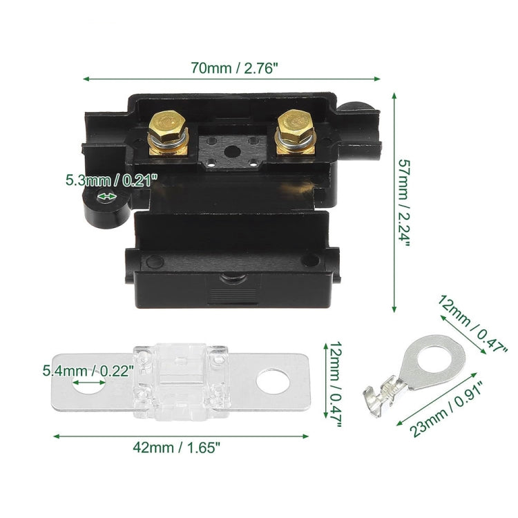 6 in 1 For Dual Battery Systems ANS Car Fuse Holder Fuse Box Kit, Current:30A - Fuse by PMC Jewellery | Online Shopping South Africa | PMC Jewellery