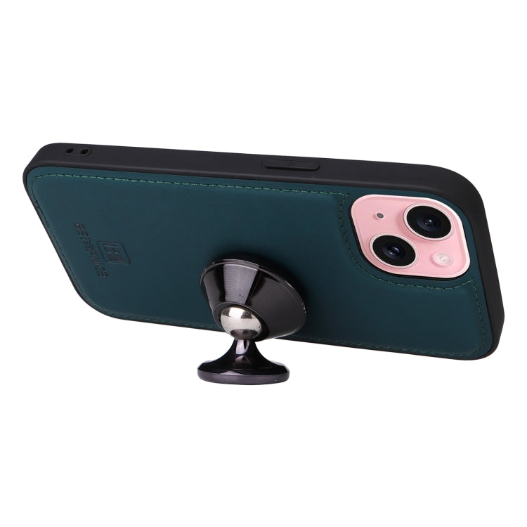 For iPhone 15 BETOPNICE BN-005 2 in 1 Detachable Imitate Genuine Leather Phone Case(Blue) - iPhone 15 Cases by BETOPNICE | Online Shopping South Africa | PMC Jewellery | Buy Now Pay Later Mobicred