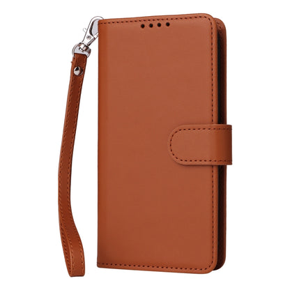 For iPhone 16 BETOPNICE BN-005 2 in 1 Detachable Imitate Genuine Leather Phone Case(Brown) - iPhone 16 Cases by BETOPNICE | Online Shopping South Africa | PMC Jewellery | Buy Now Pay Later Mobicred