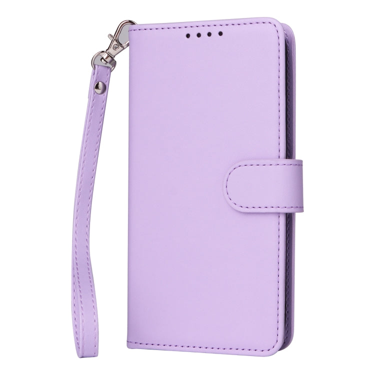 For iPhone 16 Pro Max BETOPNICE BN-005 2 in 1 Detachable Imitate Genuine Leather Phone Case(Light Purple) - iPhone 16 Pro Max Cases by BETOPNICE | Online Shopping South Africa | PMC Jewellery | Buy Now Pay Later Mobicred