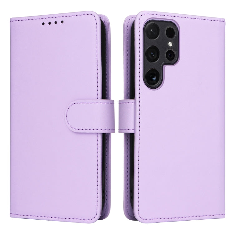 For Samsung Galaxy S24 Ultra 5G BETOPNICE BN-005 2 in 1 Detachable Imitate Genuine Leather Phone Case(Light Purple) - Galaxy S24 Ultra 5G Cases by BETOPNICE | Online Shopping South Africa | PMC Jewellery | Buy Now Pay Later Mobicred