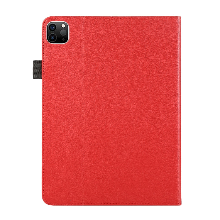 For iPad Pro 13 2024 Litchi Texture Leather Sucker Tablet Case(Red) - iPad Pro 13 2024 Cases by PMC Jewellery | Online Shopping South Africa | PMC Jewellery | Buy Now Pay Later Mobicred