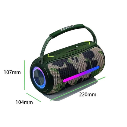 T&G X360 20W RGB Colorful Bluetooth Speaker Portable Outdoor 3D Stereo Speaker(Black) - Desktop Speaker by T&G | Online Shopping South Africa | PMC Jewellery | Buy Now Pay Later Mobicred