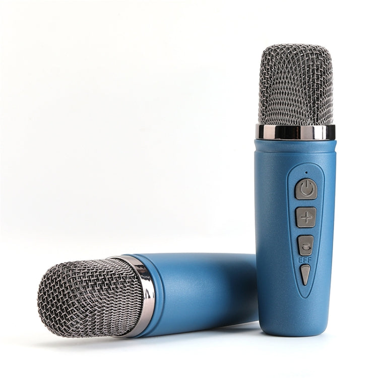 T&G TG542 LED Flash Wireless Bluetooth Karaoke Speaker with Microphone(Light Blue) - Desktop Speaker by T&G | Online Shopping South Africa | PMC Jewellery | Buy Now Pay Later Mobicred