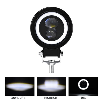 S11 Motorcycle Gourd Eye Lens Spotlight, Style:White Light Circle - Headlights by PMC Jewellery | Online Shopping South Africa | PMC Jewellery | Buy Now Pay Later Mobicred