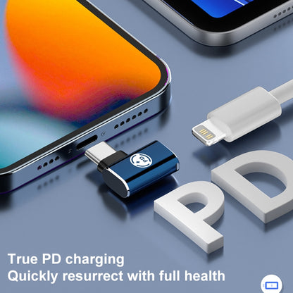 8 Pin to USB-C / Type-C Male Adapter Supports Charging & Data Transmission, Style:3D Bend - Converter & Adapter by PMC Jewellery | Online Shopping South Africa | PMC Jewellery | Buy Now Pay Later Mobicred