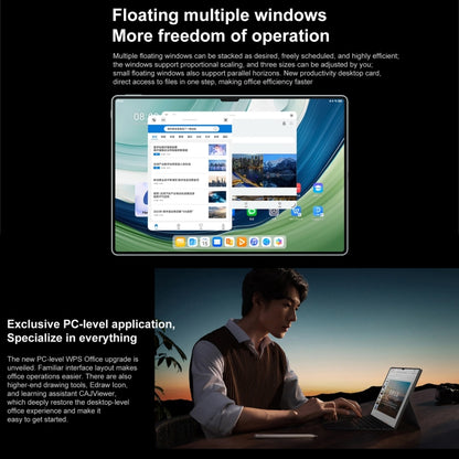 HUAWEI MatePad Pro 13.2 inch WiFi, 16GB+1TB, with Smart Keyboard + Stylus, HarmonyOS 4 Hisilicon Kirin 9000S 12-core, Not Support Google Play(Black) - Huawei by Huawei | Online Shopping South Africa | PMC Jewellery
