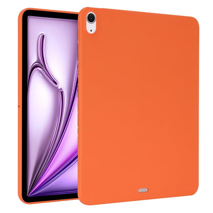 For iPad Air 13 2024 Oil Spray Skin-friendly TPU Tablet Case(Orange) - iPad Air 13 2024 Cases by PMC Jewellery | Online Shopping South Africa | PMC Jewellery | Buy Now Pay Later Mobicred