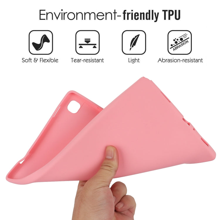 For Samsung Galaxy Tab S9 Oil Spray Skin-friendly TPU Tablet Case(Pink) - Galaxy Tab S9 Cases by PMC Jewellery | Online Shopping South Africa | PMC Jewellery | Buy Now Pay Later Mobicred