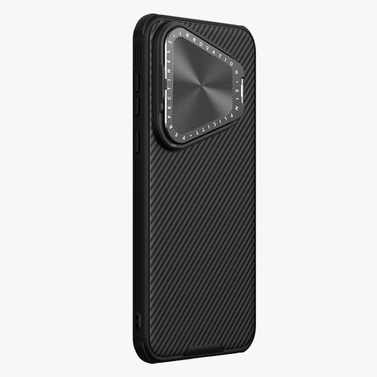 For Huawei Pura 70 Pro/70 Pro+ NILLKIN Black Mirror Prop CD Texture Mirror Phone Case(Black) - Huawei Cases by NILLKIN | Online Shopping South Africa | PMC Jewellery | Buy Now Pay Later Mobicred