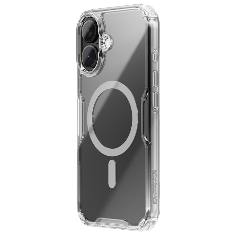 For iPhone 16 Plus NILLKIN Ultra Clear Magsafe PC + TPU Phone Case(Transparent) - iPhone 16 Plus Cases by NILLKIN | Online Shopping South Africa | PMC Jewellery | Buy Now Pay Later Mobicred