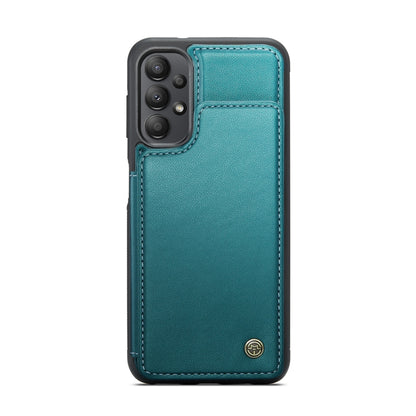 For Samsung Galaxy A13 4G CaseMe C22 Card Slots Holder RFID Anti-theft Phone Case(Blue Green) - Galaxy Phone Cases by CaseMe | Online Shopping South Africa | PMC Jewellery | Buy Now Pay Later Mobicred