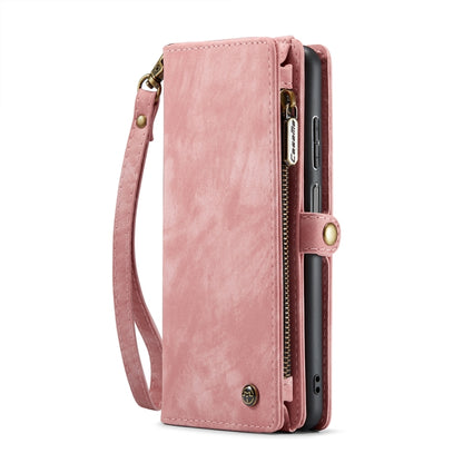 For Samsung Galaxy A25 4G CaseMe 008 Multifunctional Zipper Wallet Leather Phone Case with Lanyard(Pink) - Galaxy Phone Cases by CaseMe | Online Shopping South Africa | PMC Jewellery | Buy Now Pay Later Mobicred