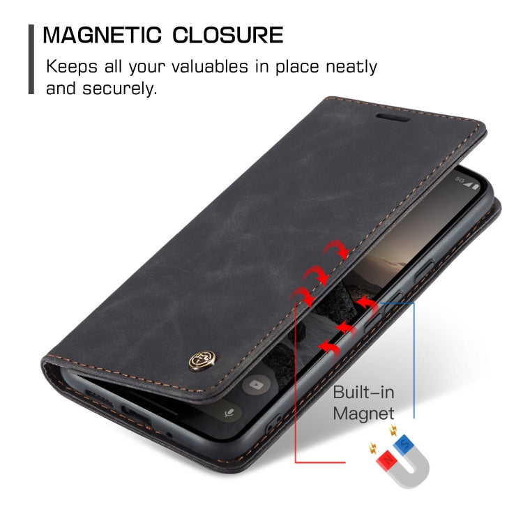 For Google Pixel 9 / 9 Pro CaseMe 013 Multifunctional Horizontal Flip Leather Phone Case(Black) - Google Cases by CaseMe | Online Shopping South Africa | PMC Jewellery | Buy Now Pay Later Mobicred