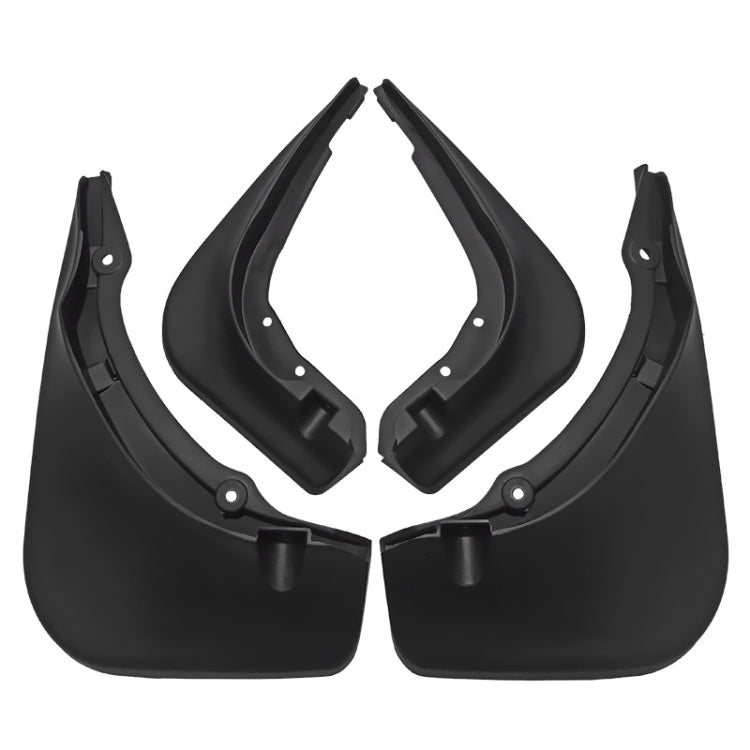 For Mercedes-Benz C-Class W205 2015-2020 4pcs/Set Car Auto Soft Plastic Splash Flaps Fender Guard - Mudguards by PMC Jewellery | Online Shopping South Africa | PMC Jewellery | Buy Now Pay Later Mobicred