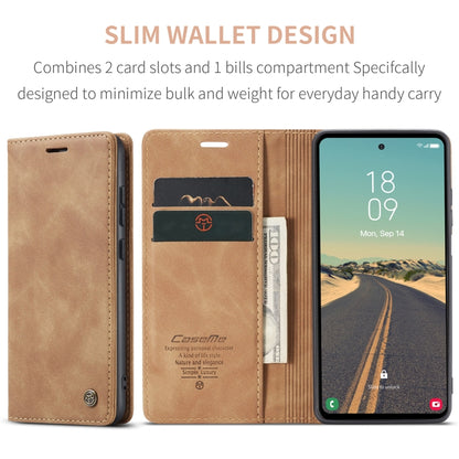 For Samsung Galaxy S23 FE 5G CaseMe 013 Multifunctional Horizontal Flip Leather Phone Case(Brown) - Galaxy S23 FE 5G Cases by CaseMe | Online Shopping South Africa | PMC Jewellery | Buy Now Pay Later Mobicred