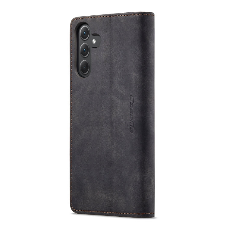 For Samsung Galaxy A35 5G CaseMe 013 Multifunctional Horizontal Flip Leather Phone Case(Black) - Galaxy Phone Cases by CaseMe | Online Shopping South Africa | PMC Jewellery | Buy Now Pay Later Mobicred