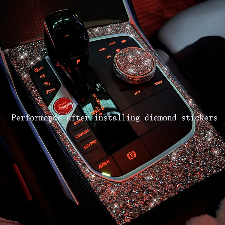 For Mazda CX-5 2017-2018 Car Electronic Handbrake Panel Diamond Decorative Sticker, Right Drive - Car Interior Mouldings by PMC Jewellery | Online Shopping South Africa | PMC Jewellery | Buy Now Pay Later Mobicred