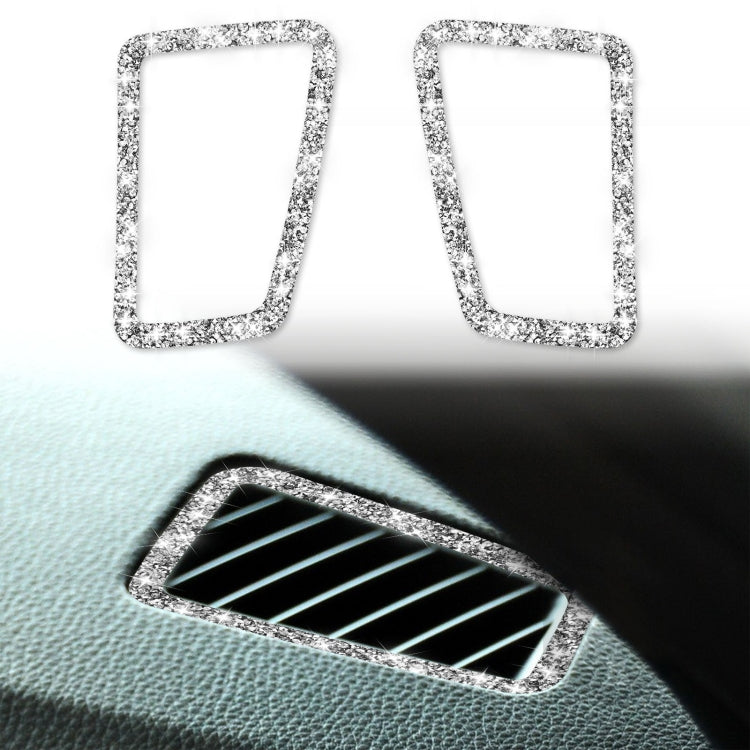 For BMW 3 Series E90 2005-2012 Car Air Outlet Diamond Decorative Sticker, Left Drive - Car Interior Mouldings by PMC Jewellery | Online Shopping South Africa | PMC Jewellery | Buy Now Pay Later Mobicred