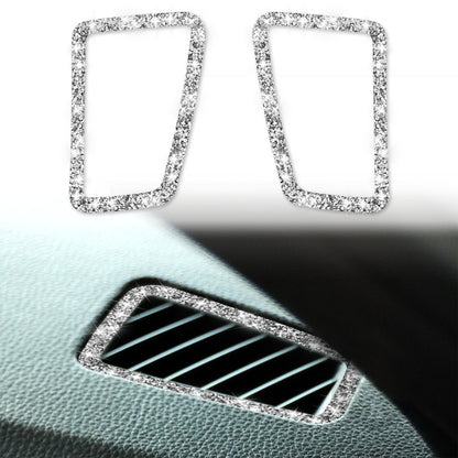 For BMW 3 Series E90 2005-2012 Car Air Outlet Diamond Decorative Sticker, Left Drive - Car Interior Mouldings by PMC Jewellery | Online Shopping South Africa | PMC Jewellery | Buy Now Pay Later Mobicred