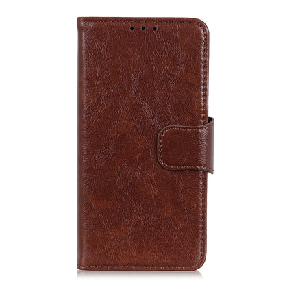 For Google Pixel 9 Pro Nappa Texture Horizontal Flip Leather Phone Case(Brown) - Google Cases by PMC Jewellery | Online Shopping South Africa | PMC Jewellery | Buy Now Pay Later Mobicred