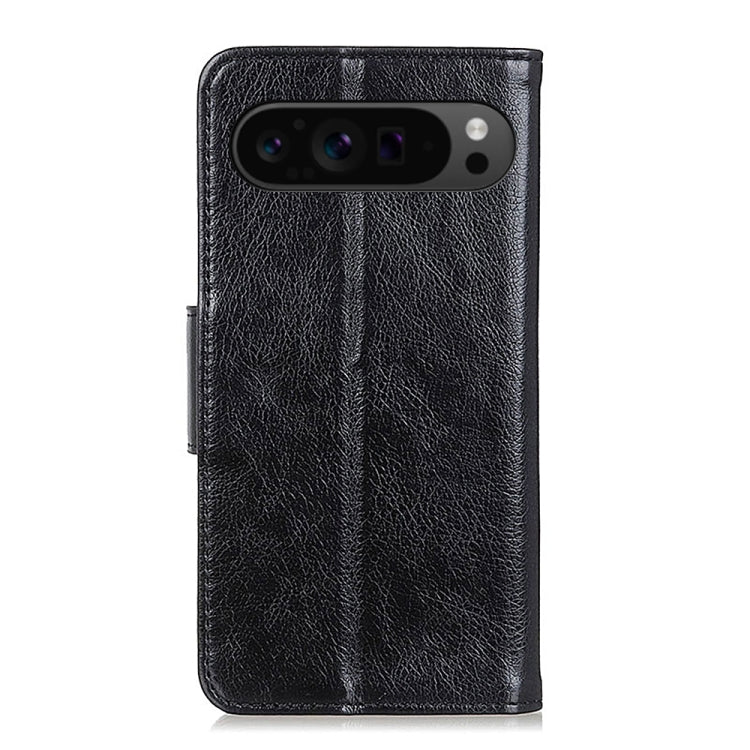 For Google Pixel 9 Pro Nappa Texture Horizontal Flip Leather Phone Case(Black) - Google Cases by PMC Jewellery | Online Shopping South Africa | PMC Jewellery | Buy Now Pay Later Mobicred