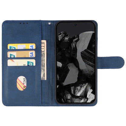 For Google Pixel 9 Pro Leather Phone Case(Blue) - Google Cases by PMC Jewellery | Online Shopping South Africa | PMC Jewellery | Buy Now Pay Later Mobicred