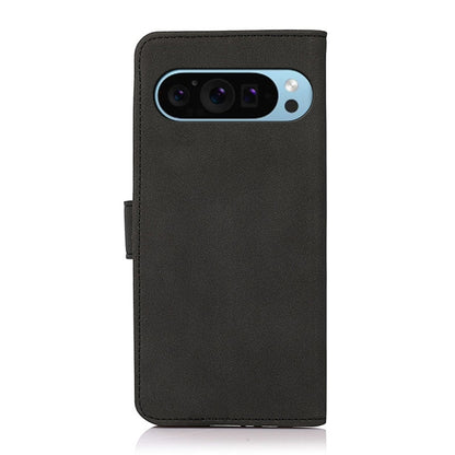 For Google Pixel 9 KHAZNEH Matte Texture Leather Phone Case(Black) - Google Cases by PMC Jewellery | Online Shopping South Africa | PMC Jewellery | Buy Now Pay Later Mobicred