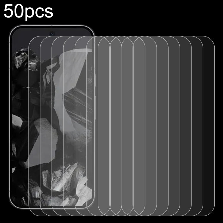 For Google Pixel 9 Pro 50pcs 0.26mm 9H 2.5D Tempered Glass Film - Google Tempered Glass by PMC Jewellery | Online Shopping South Africa | PMC Jewellery | Buy Now Pay Later Mobicred