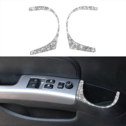 For Nissan 350Z 2006-2009 Car Door Water Cup Hole Diamond Sticker,Left and Right Drive Universal - Car Interior Mouldings by PMC Jewellery | Online Shopping South Africa | PMC Jewellery | Buy Now Pay Later Mobicred