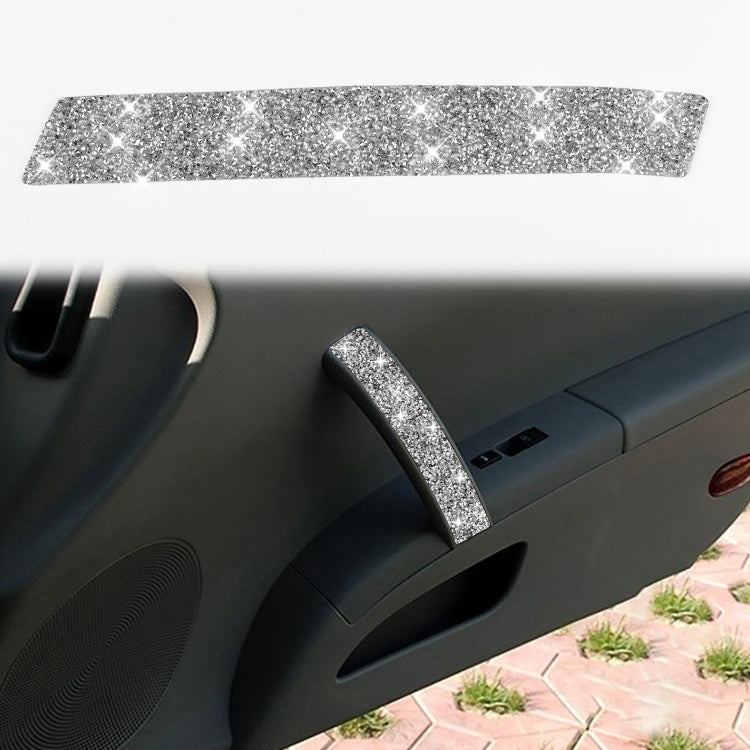 For Nissan 350Z 2006-2009 Car Passenger Side Door Handle Diamond Sticker, Left Drive - Car Interior Mouldings by PMC Jewellery | Online Shopping South Africa | PMC Jewellery | Buy Now Pay Later Mobicred