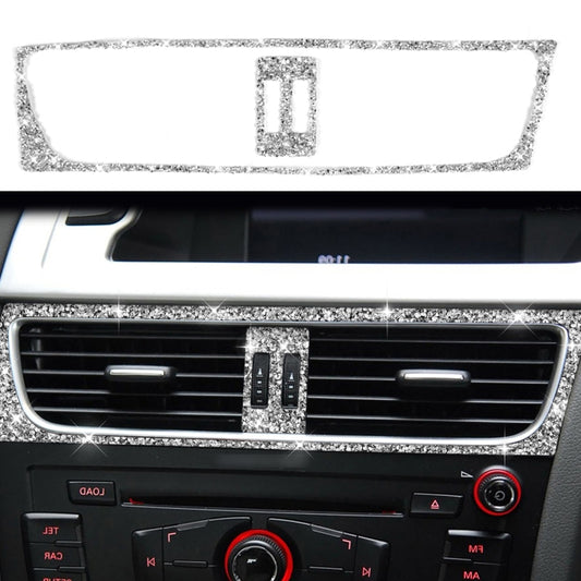 For Audi A4 / A5 / Q5 2pcs Car Air Conditioner Outlet Diamond Decoration Sticker, Right Drive - Car Interior Mouldings by PMC Jewellery | Online Shopping South Africa | PMC Jewellery | Buy Now Pay Later Mobicred