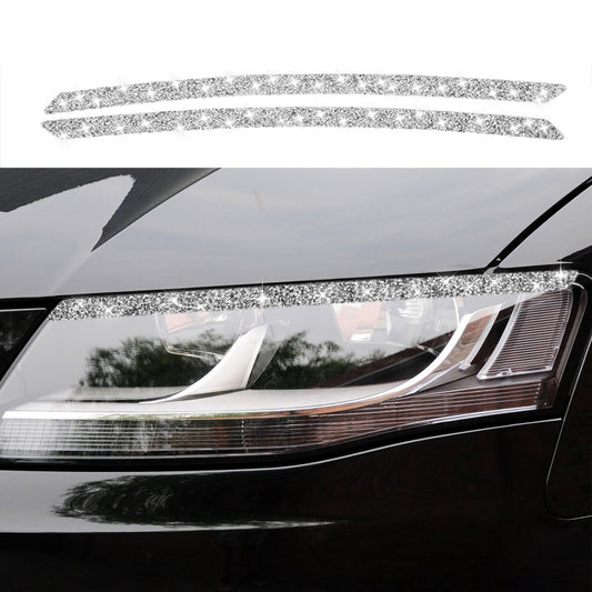 For Audi A4L / A5 Car Light Eyebrow Diamond Decoration Sticker, Left and Right Drive - Car Light Accessories by PMC Jewellery | Online Shopping South Africa | PMC Jewellery | Buy Now Pay Later Mobicred