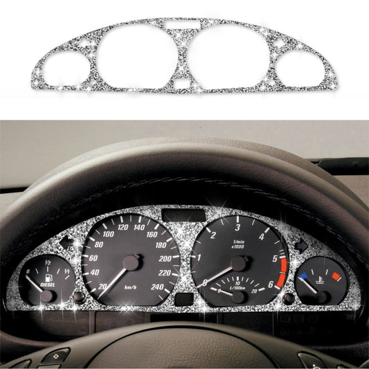 For BMW Series 3 E46 1998-2005 Car Speed Dashboard Diamond Decoration Sticker, Left and Right Drive - Car Interior Mouldings by PMC Jewellery | Online Shopping South Africa | PMC Jewellery | Buy Now Pay Later Mobicred