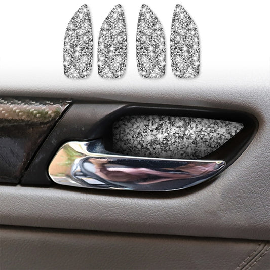 For BMW Series 3 E46 1998-2005 Car Door Bowl Diamond Decoration Sticker, Left and Right Drive - Car Interior Mouldings by PMC Jewellery | Online Shopping South Africa | PMC Jewellery | Buy Now Pay Later Mobicred