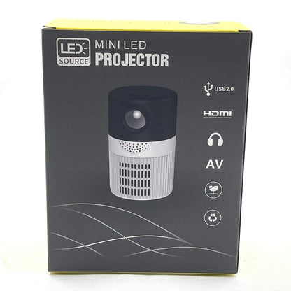 T400 3000 Lumens LED Mini Projector Support Wifi Screen Mirroring, Plug Type:EU Plug(Black White) - Mini Projector by PMC Jewellery | Online Shopping South Africa | PMC Jewellery | Buy Now Pay Later Mobicred