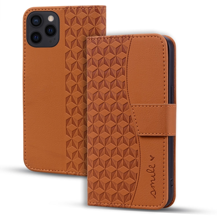 For iPhone 16 Pro Business Diamond Buckle Leather Phone Case with Lanyard(Brown) - iPhone 16 Pro Cases by PMC Jewellery | Online Shopping South Africa | PMC Jewellery | Buy Now Pay Later Mobicred