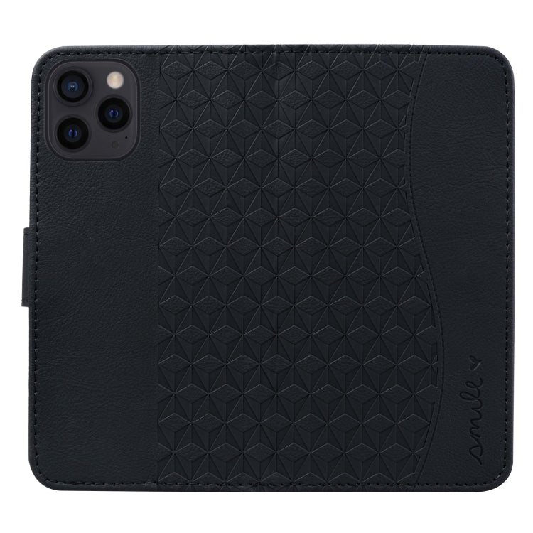 For iPhone 16 Pro Business Diamond Buckle Leather Phone Case with Lanyard(Black) - iPhone 16 Pro Cases by PMC Jewellery | Online Shopping South Africa | PMC Jewellery | Buy Now Pay Later Mobicred