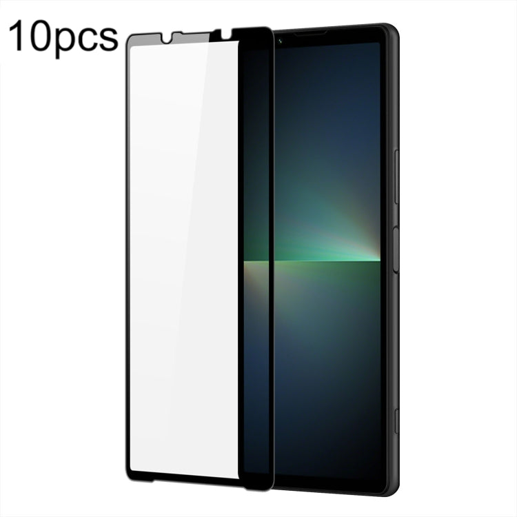 For Sony Xperia 5 V 10pcs DUX DUCIS 0.33mm 9H Medium Alumina Tempered Glass Film - Sony Tempered Glass by DUX DUCIS | Online Shopping South Africa | PMC Jewellery | Buy Now Pay Later Mobicred