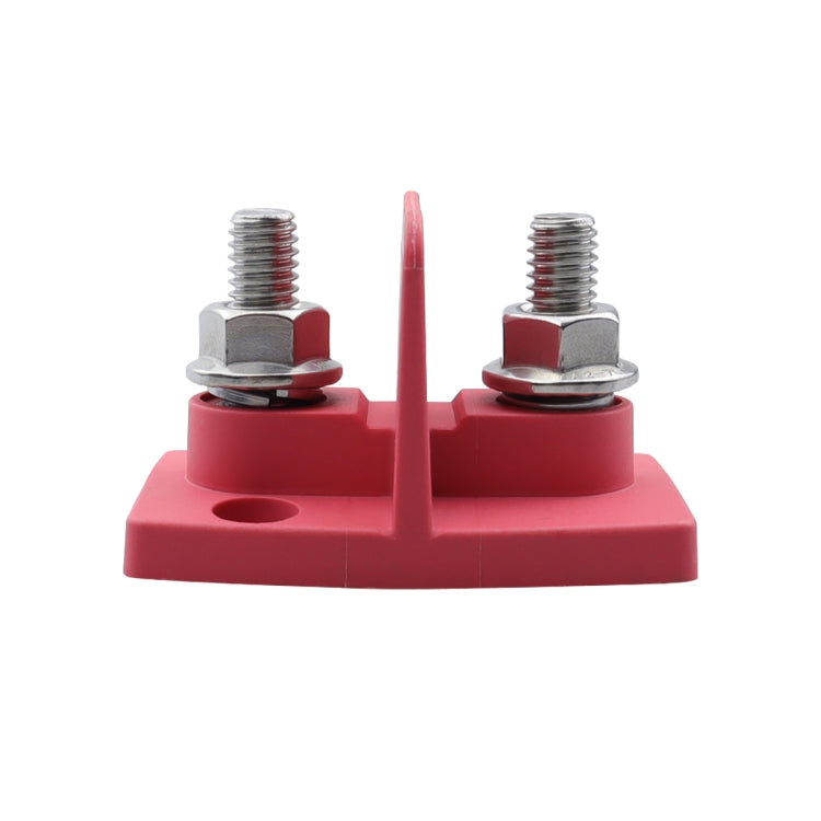 CP-4294 Dual Power M8 Binding Post Cable Connector(Red) - Fuse by PMC Jewellery | Online Shopping South Africa | PMC Jewellery | Buy Now Pay Later Mobicred