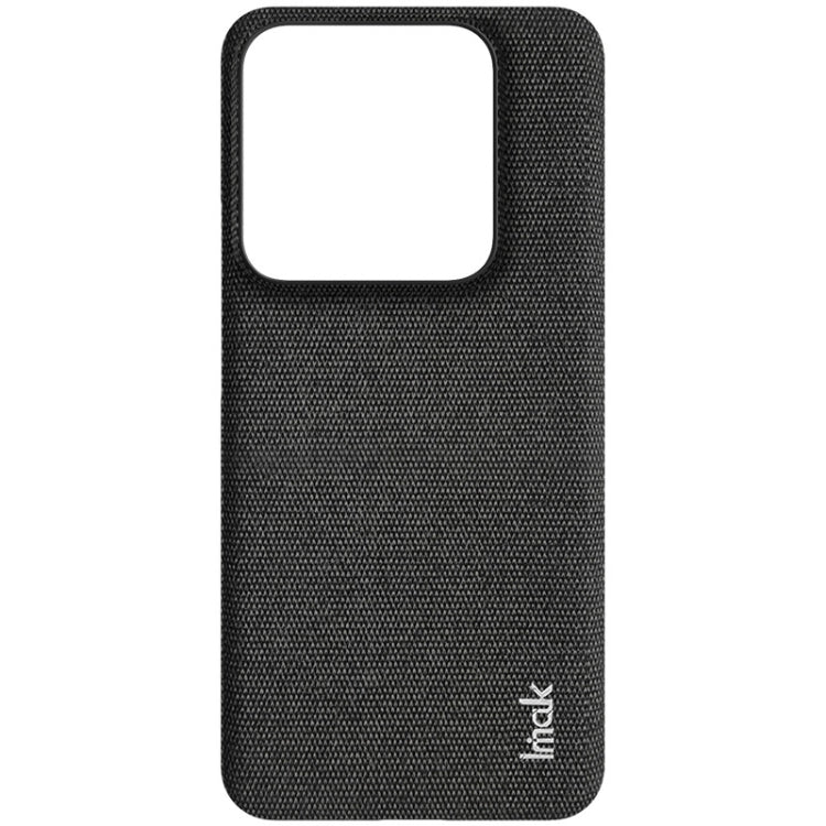 For Xiaomi 14 Pro 5G imak Ruiyi Series Cloth Texture PU + PC Phone Case(Black) - 14 Pro Cases by imak | Online Shopping South Africa | PMC Jewellery | Buy Now Pay Later Mobicred