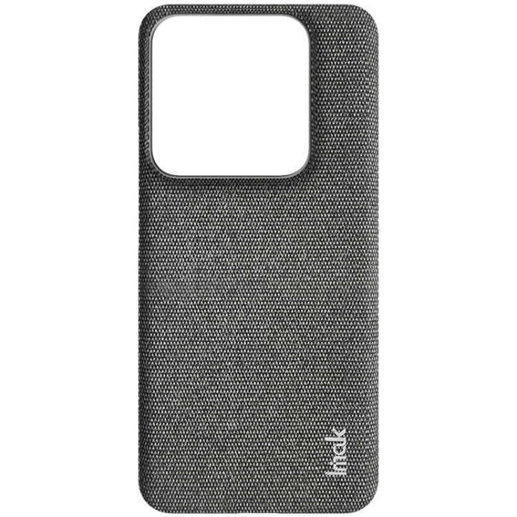 For Xiaomi 14 Pro 5G imak Ruiyi Series Cloth Texture PU + PC Phone Case(Dark Grey) - 14 Pro Cases by imak | Online Shopping South Africa | PMC Jewellery | Buy Now Pay Later Mobicred